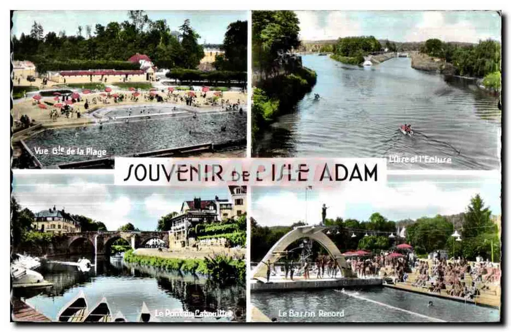 L'Isle Adam — Lembrança de L'Isle Adam — Editor ALF, Paris - Frente