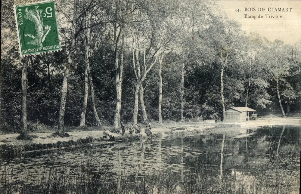 Bois de Clamart — Etang de Trivaux — Unbekannter Verleger, Nr. 44 - Vorderseite