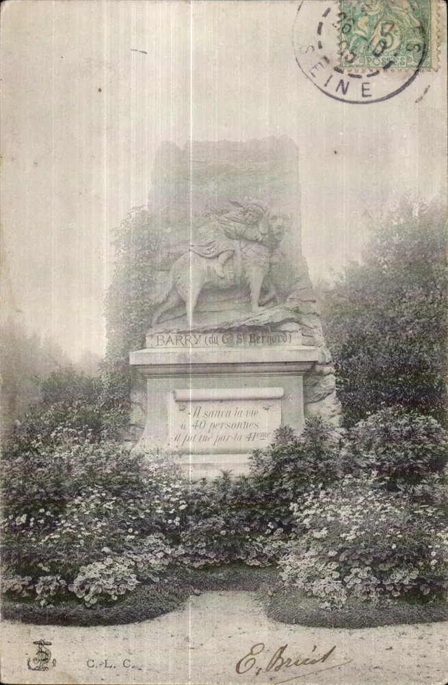 Denkmal für Barry (des Generals St Bernard) — C.L.C. — Verlag C.L.C. - Vorderseite