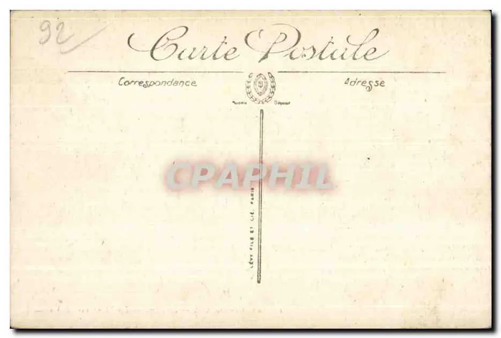 Saint-Cloud — Park — Jezioro Biches — L.L. - Rewers