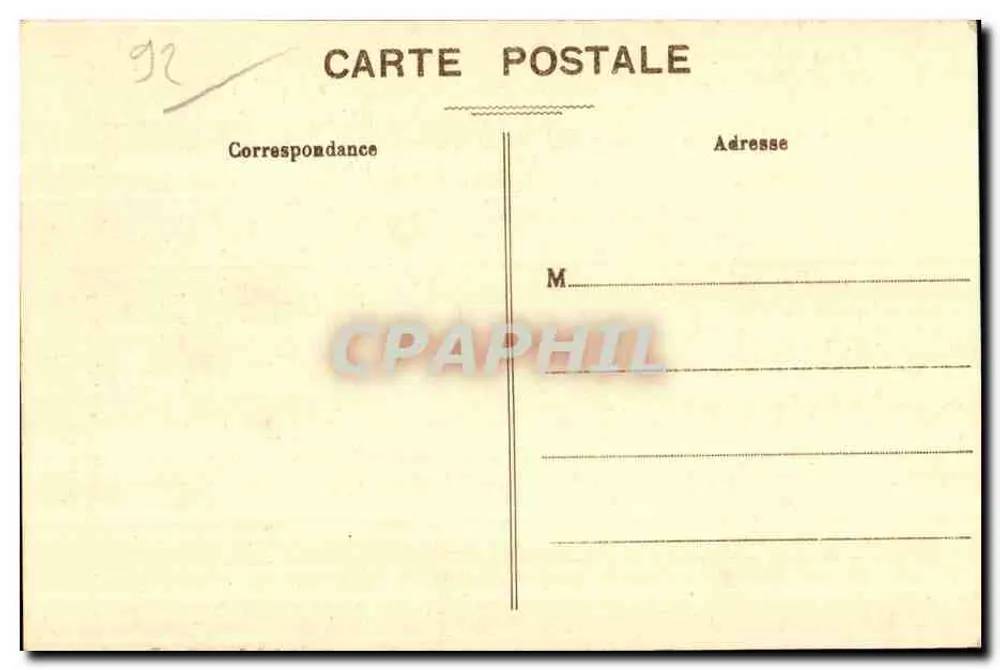Alameda dos Carvalhos — Parque de Sceaux — Editor: Paris, Sceaux - Verso
