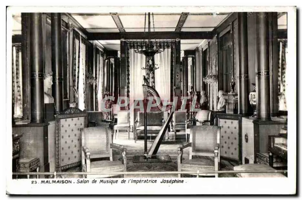 Malmaison - Musikzimmer der Kaiserin Joséphine — Verlag Château de Malmaison - Vorderseite
