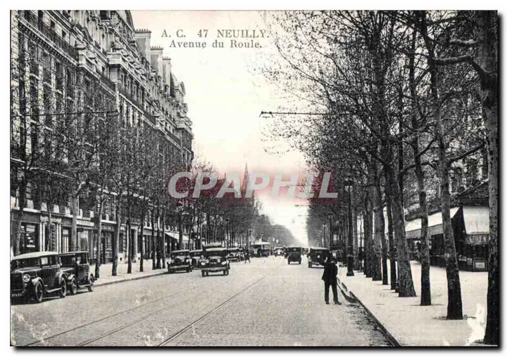 Avenida do Roule — Neuilly — A.C. 47 - Frente
