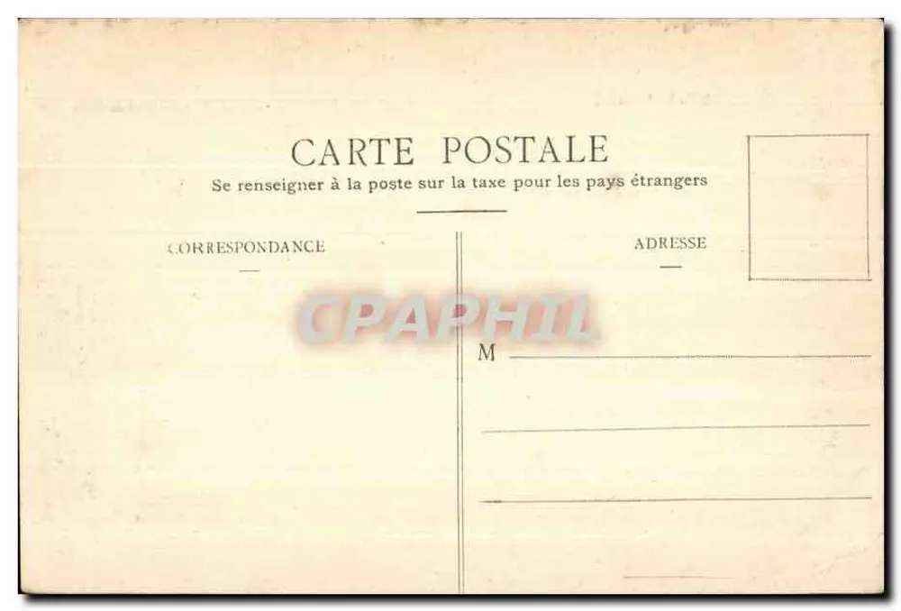 Neuilly-sur-Seine - Das Rathaus — Verlag J. D. & Cie Paris 5 - Rückseite