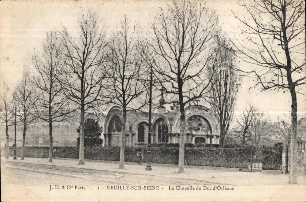 Neuilly-sur-Seine — Die Kapelle des Herzogs von Orléans — J. D. & Cie Paris - n°1 - Vorderseite