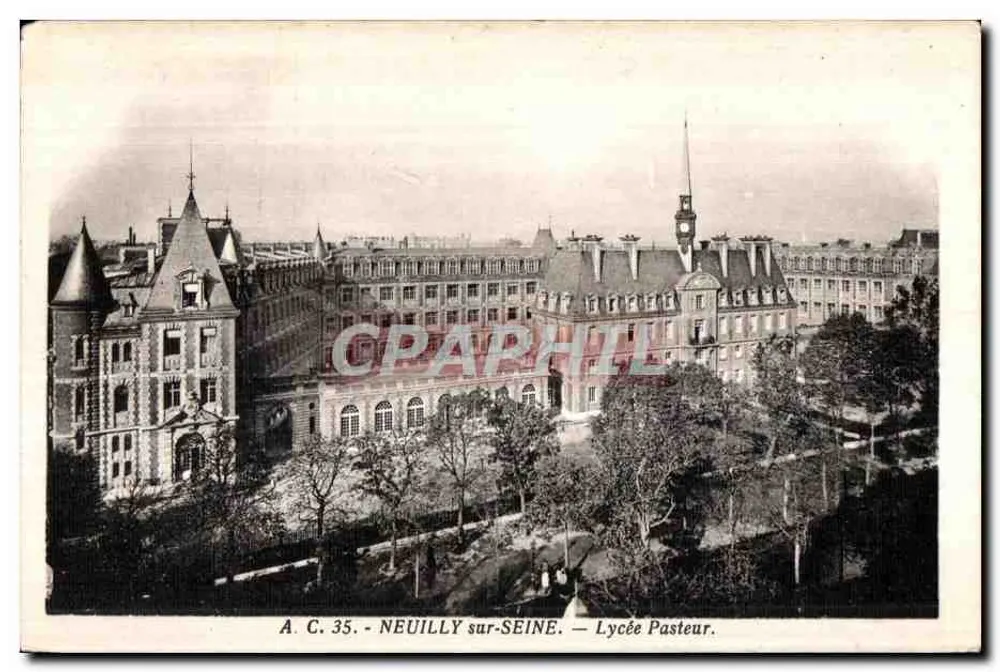 Neuilly-sur-Seine — Liceum Pasteura — A.C. 35 - Awers