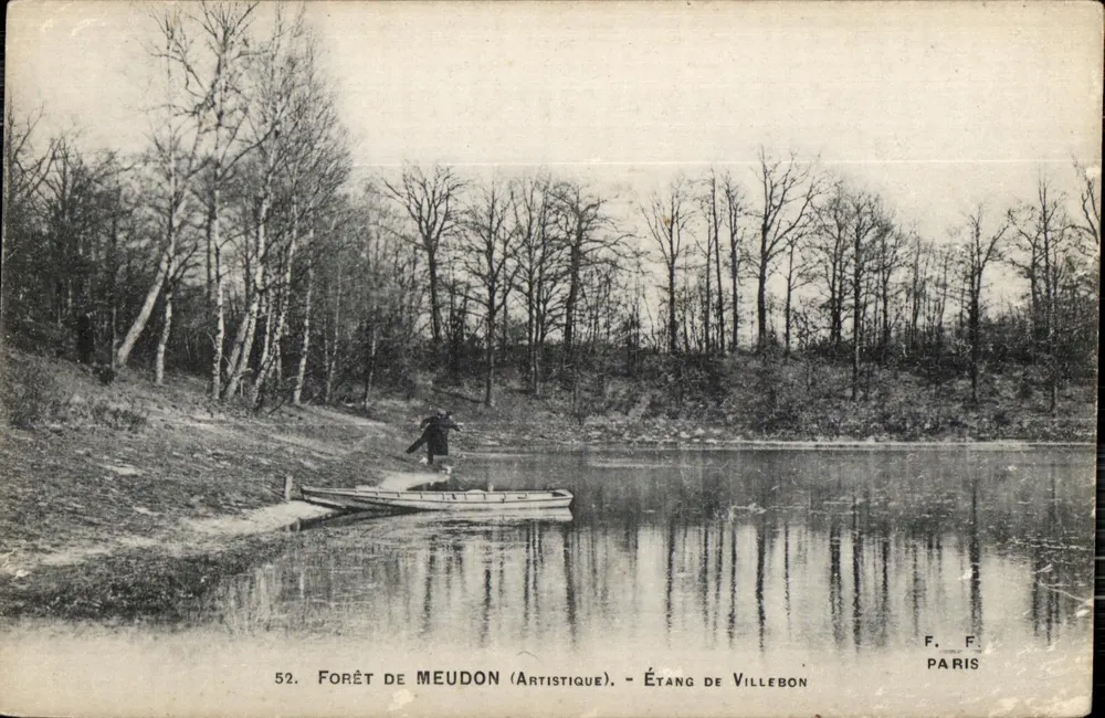 Wald von Meudon (Künstlerisch) — See von Villebon — F. F. Paris - Vorderseite