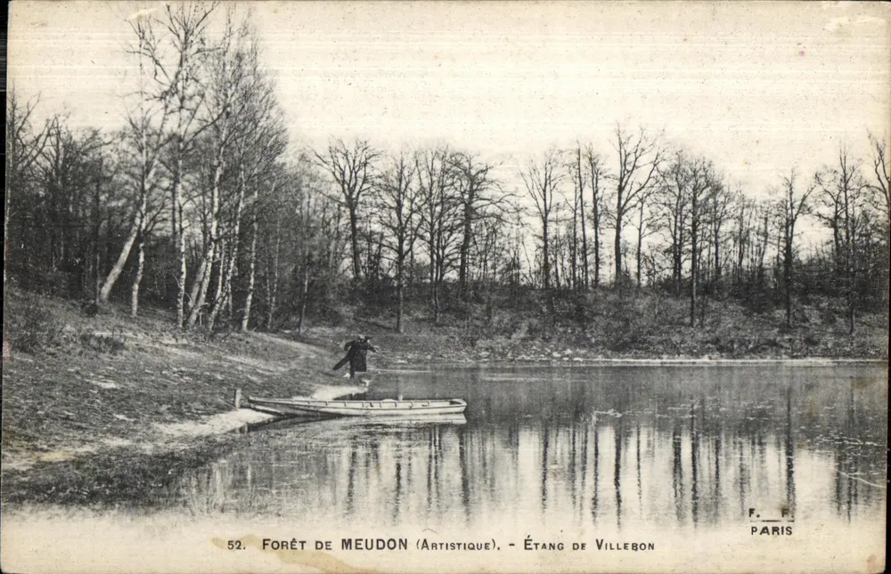 Wald von Meudon (Künstlerisch) — See von Villebon — F. P. Paris - Vorderseite
