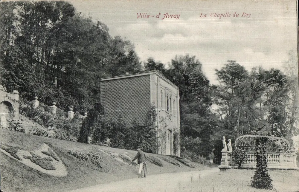 Ville-d'Avray — La Cappella del Re — Edizione Trianon No. 1782 - Recto