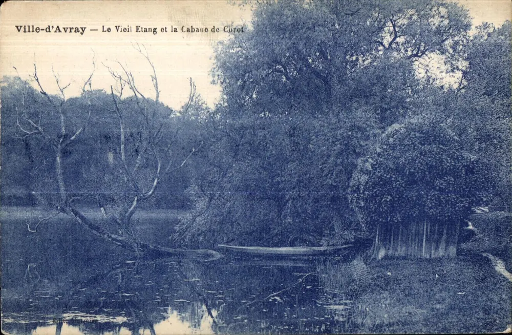 Ville-d'Avray — Der alte See und das Caban von Corot - Vorderseite