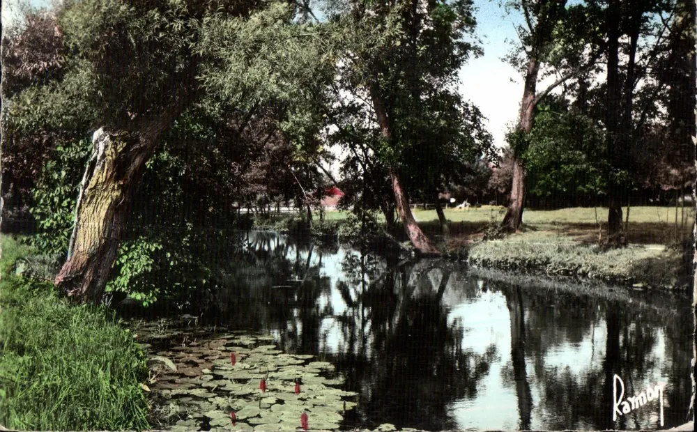 O lago da Orée — L'Yerre e seus nenúfares — Editor Ramboy - Frente