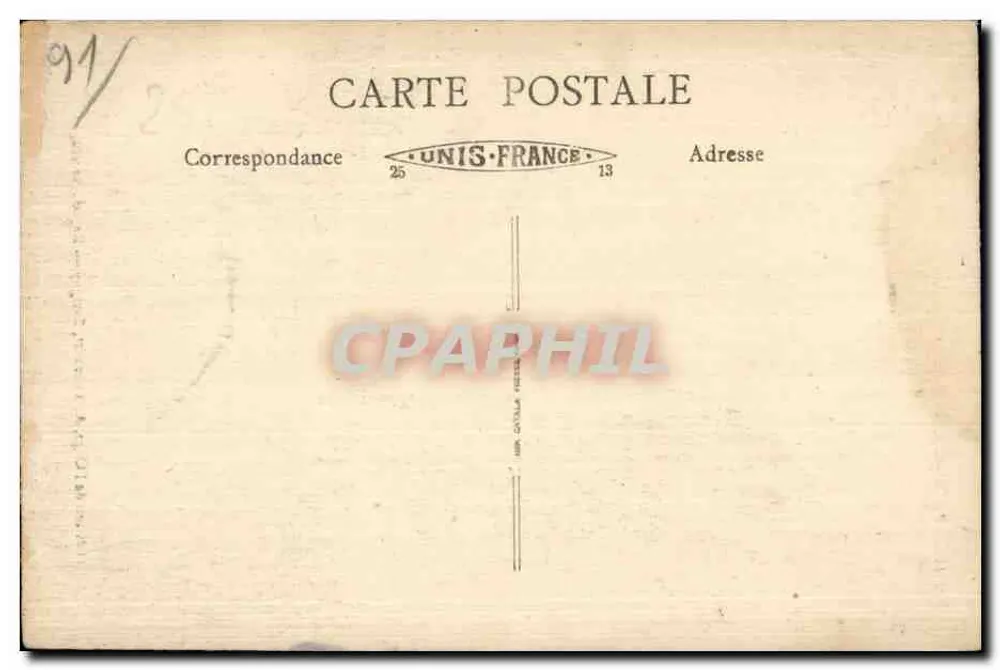 Montlhéry (S.-et-O.) — Ansicht der Ruinen des Schlosses — 17 - Rückseite