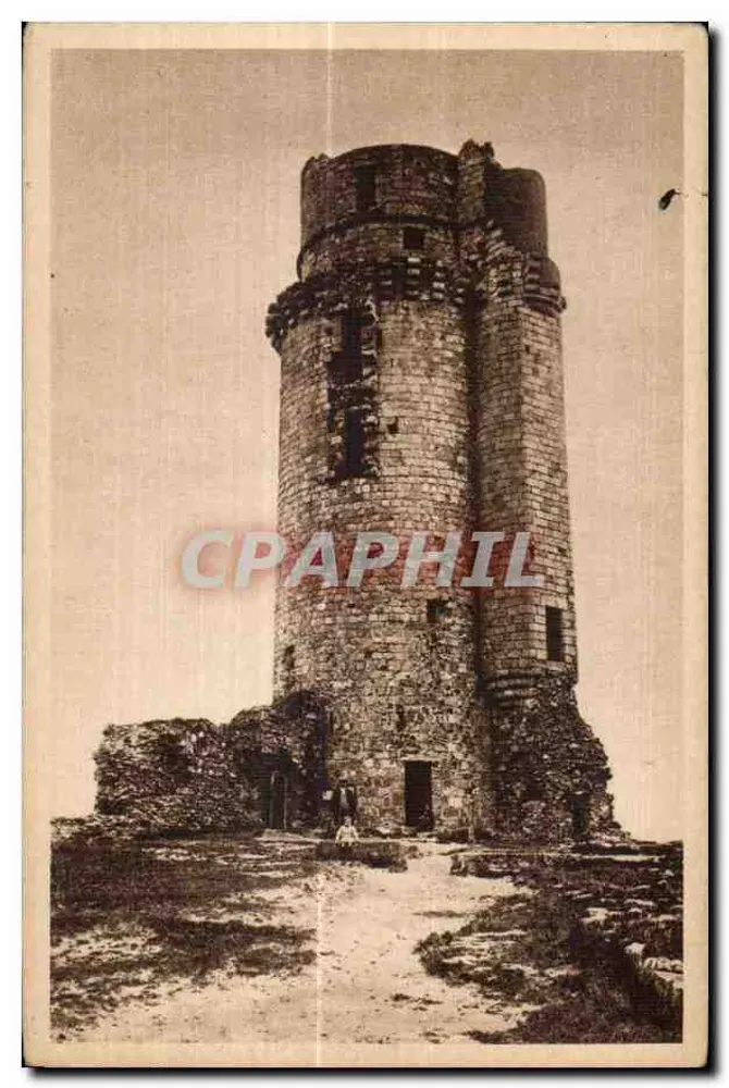 Montlhéry (S.-et-O.) — A Torre — Edição H. Degouillons - Frente