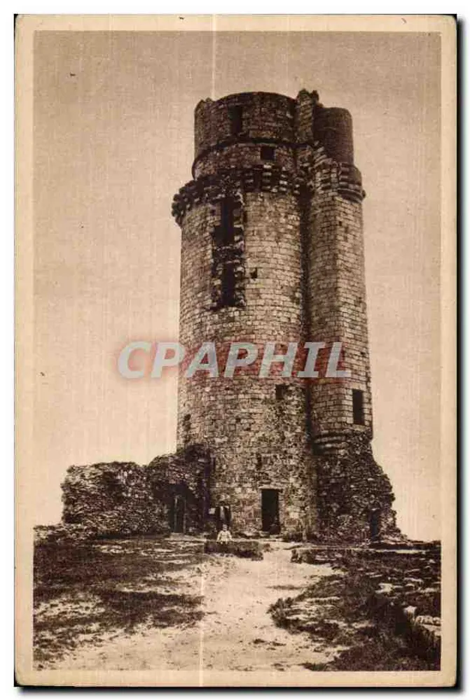 Montlhéry (S.-et-O.) — A Torre — Edição H. Desgouillons - Frente