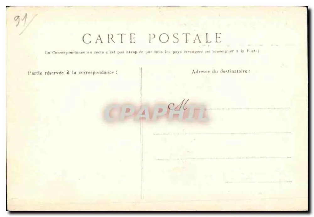 Montlhéry (S.-et-O.) — La Torre — J. Dengouillons, Editor, Montlhéry (S.-et-O.) - Reverso