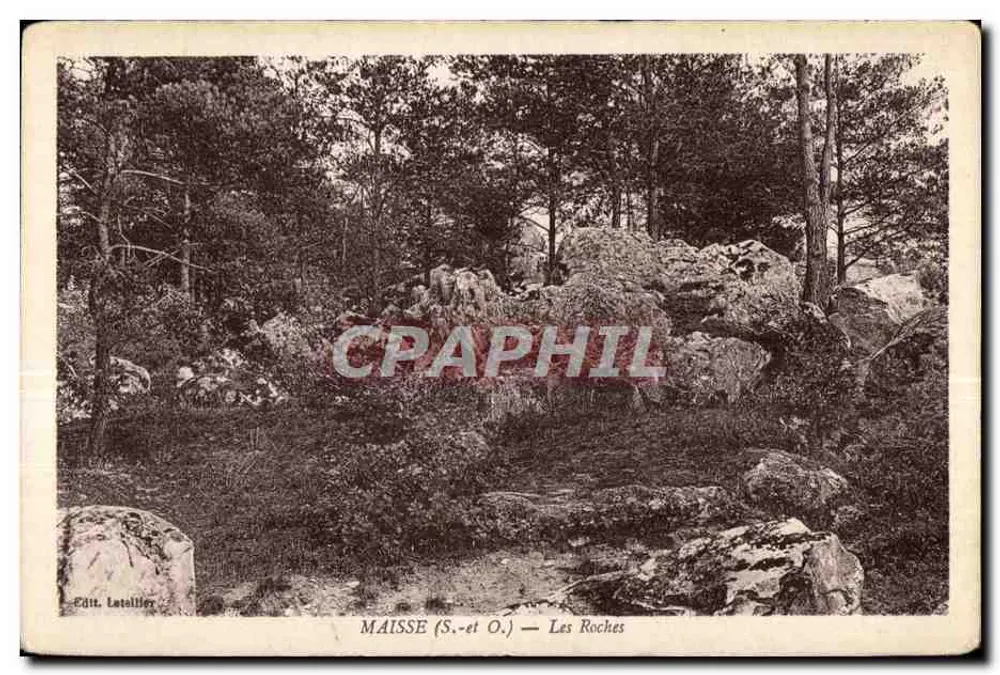 Maiisse (S.-et O.) — Le Roches — Ed. Latallier - Recto