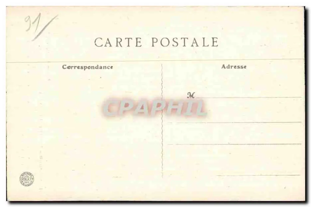 Basílica de Longpont (S.-et-O.) — Parte direita da Voussure do portal — Edição Artística de Longpont - Verso