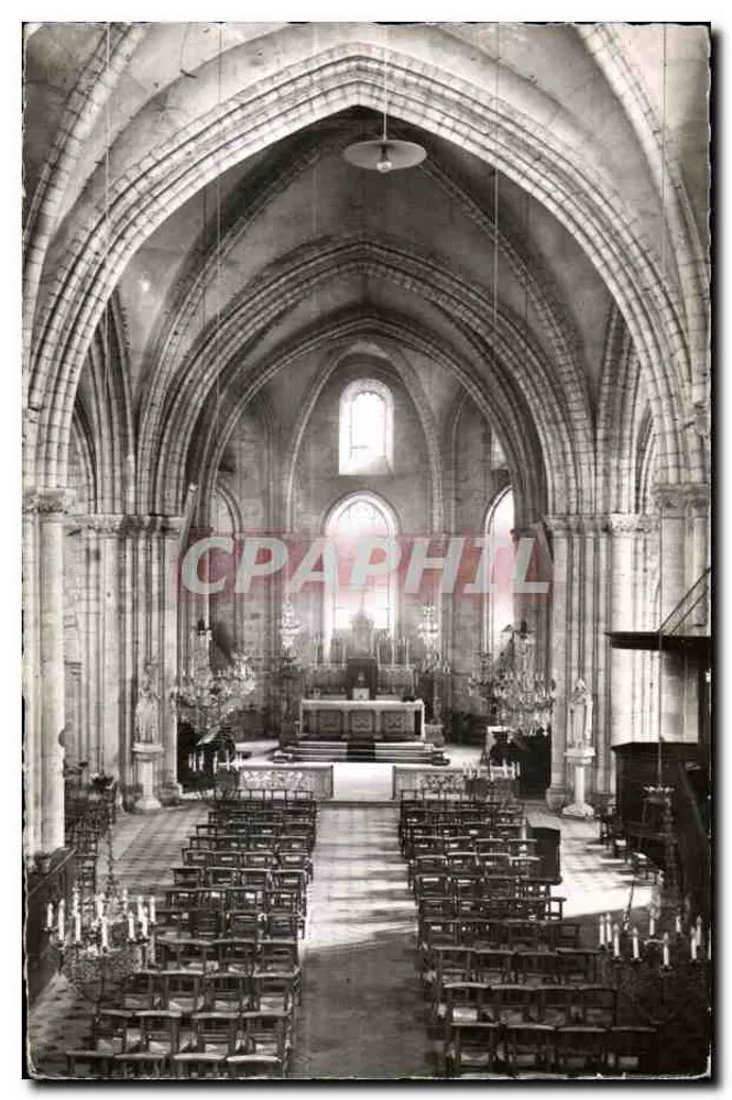 Igreja de Nossa Senhora — Interior — Edições La Ferté-Alais (S.&O.) - Frente