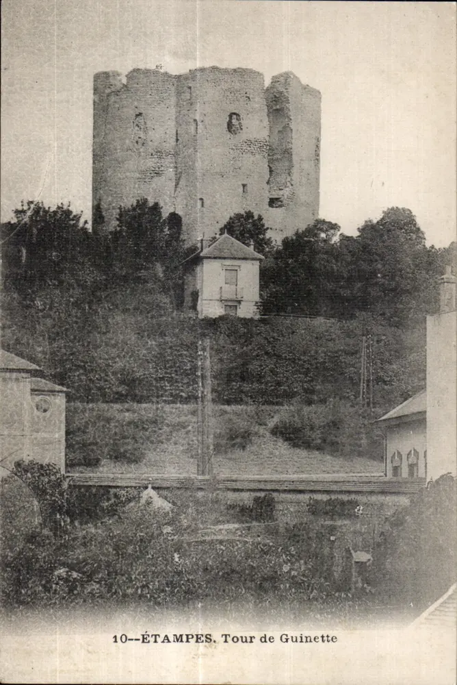 Étampes — Torre de Guinette — Editor não identificado, n° de série 10 - Frente