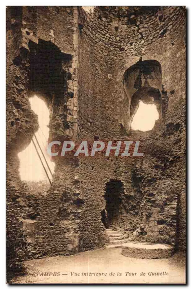 Etampes — Innenansicht der Guinelle-Turm — Collection Artistique E. Rambau - Vorderseite