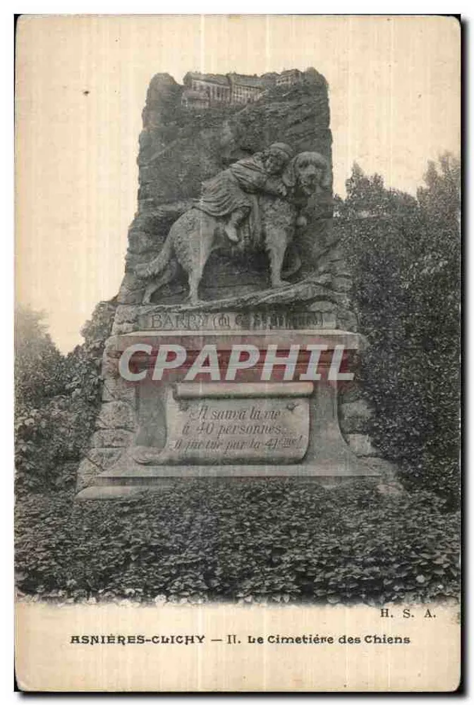 Asnières-Chichy — Der Hundertfriedhof — Denkmal für Barry (6. Regiment) - Vorderseite