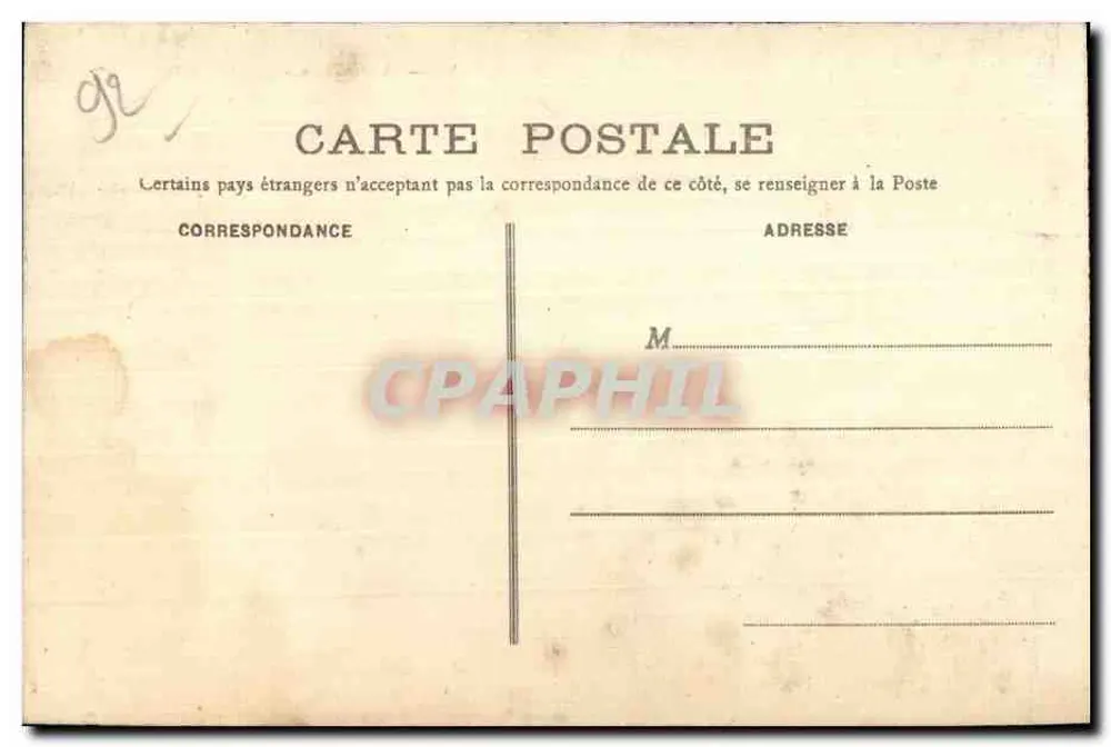 Grabmal für Loulou — Asnières-sur-Seine — Verlag VII - Rückseite