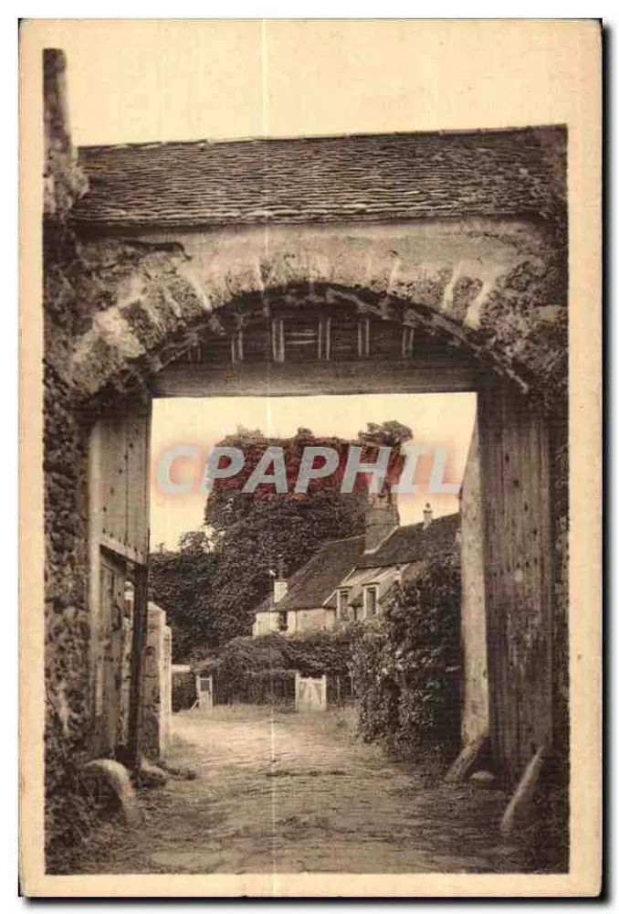 Wjazd główny do Zamek Madeleine w Chevreuse — Zamek Madeleine — Wydawca R. Sepmin, Chevreuse - Awers
