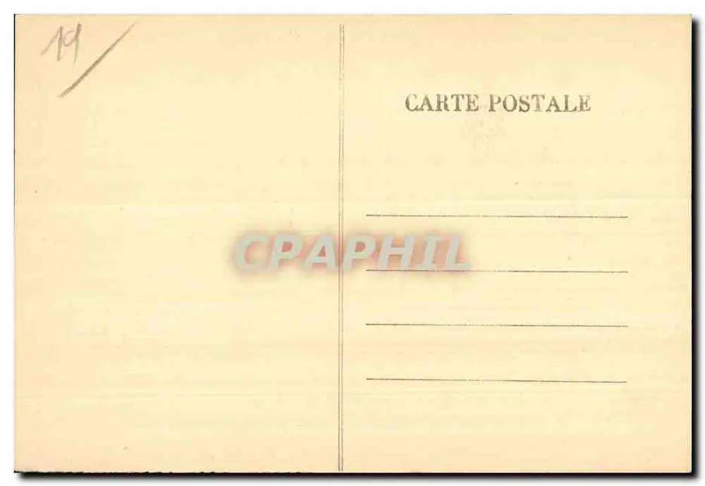 Tulle — Quai de la République. Pont du Tribunal — n° 217 - Rückseite