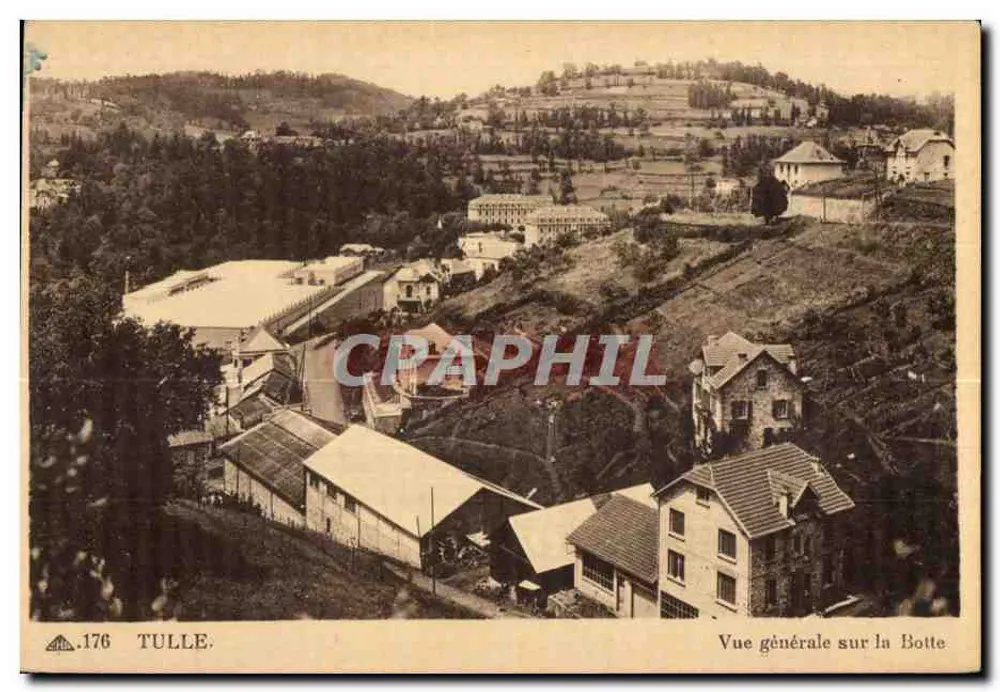 Tulle — Algemene uitzicht op de Botte — C.A.P. Letellier, Parijs - Voorkant