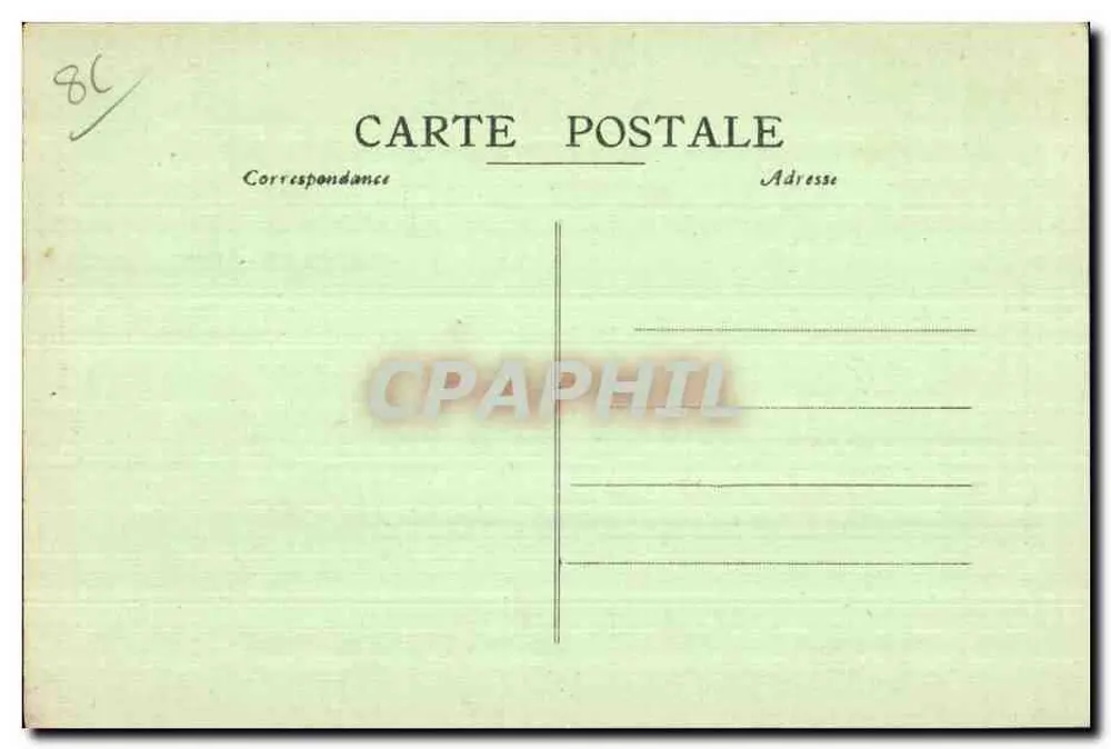 Lusignan (Vienne) — Ansicht von den Promenaden — Sammlung Angéline, Lusignan - Figarot, verboten - Rückseite