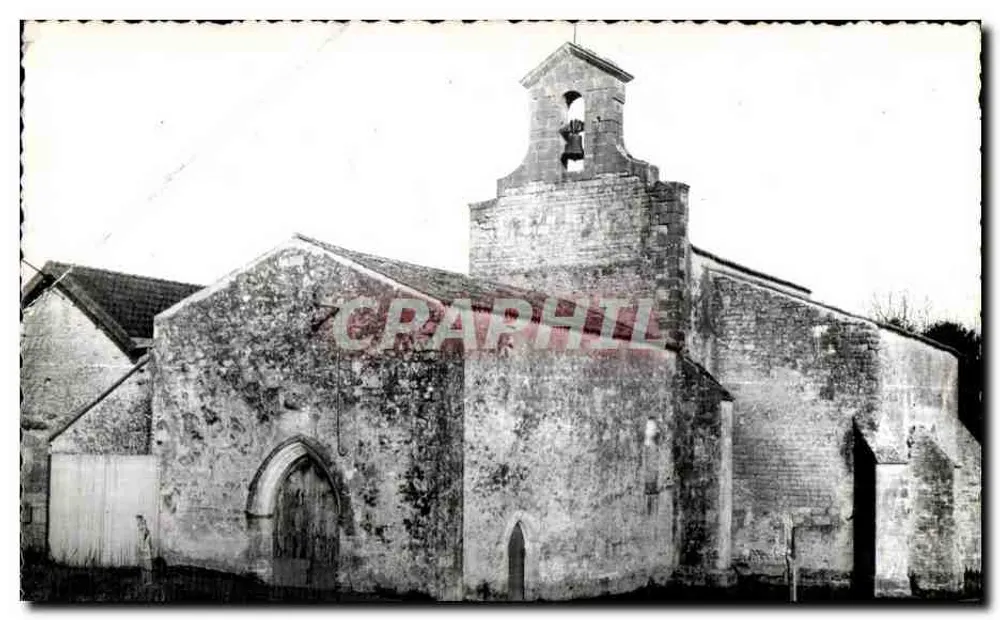 Kirche von Saint-Martin-de-la-Coudre — allgemeiner Blick — Éditions Télé-Loisirs - Vorderseite