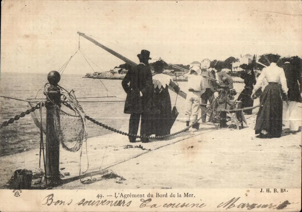 L'Agrément du Bord de la Mer — 49 — J. H. B. BX - Vorderseite