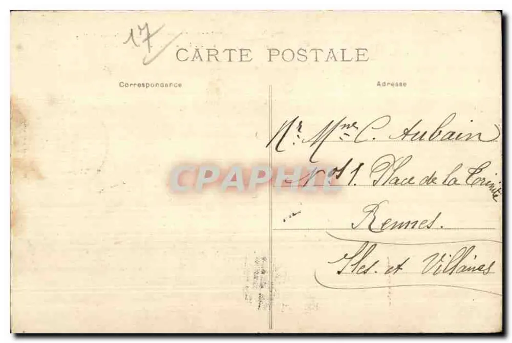Igreja Real de Saint-Jean-d'Angély — Antiga igreja destruída pelos Calvinistas em 1568 — R. Faure, 1854 - Verso