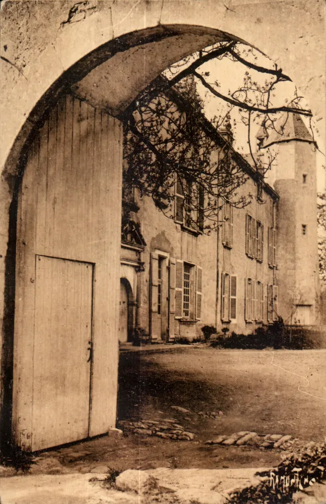 Schloss Charron — Abtei La Grâce (1530) — Éditions Artistiques Raymond Bergevin - Vorderseite