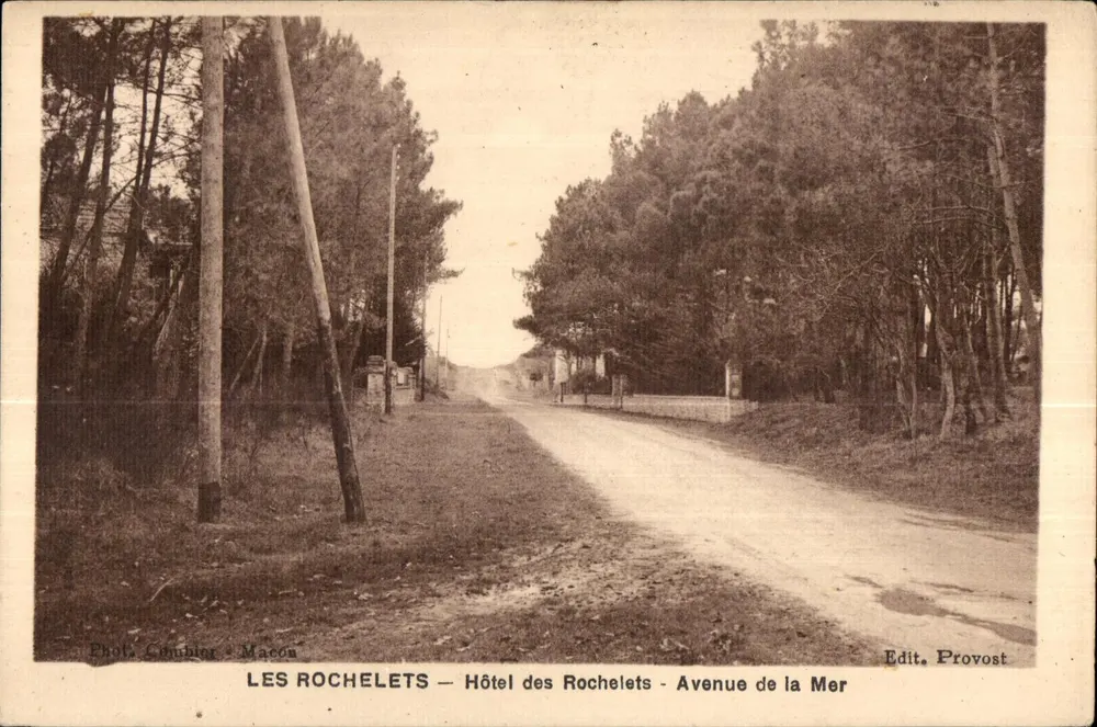 Les Rochelets — Hotel des Rochelets - Avenue de la Mer — Edit. Provost - Frente