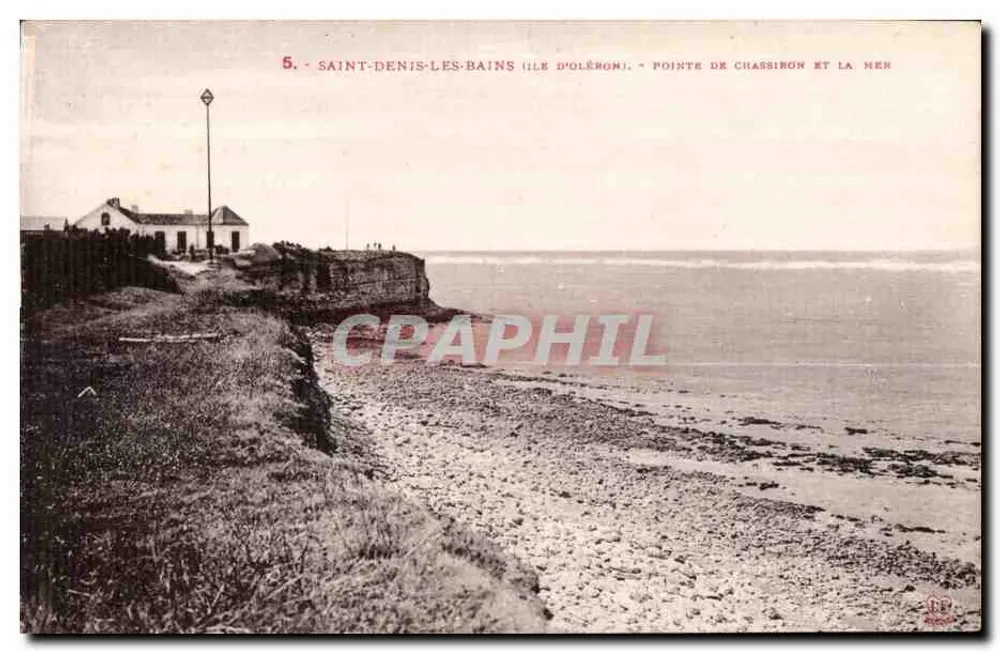 Saint-Denis-les-Bains (Ile d'Oleron) - Pointe de Chassiron und das Meer - Vorderseite