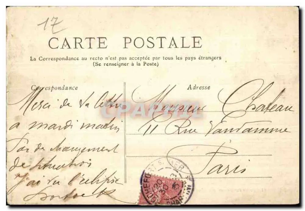 TONNAY-CHARENTE — Aussicht von der Brücke — Cl. Galeries Parisiennes, Rochefort - Rückseite