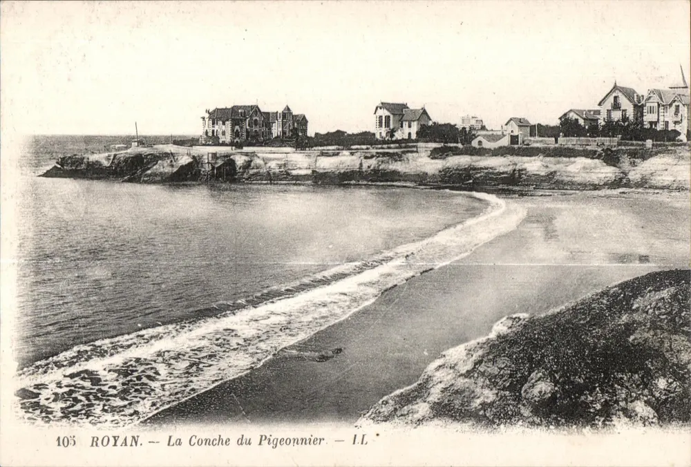 Royan — A Concha do Pigeonnier — I.L. — n° 105 - Frente