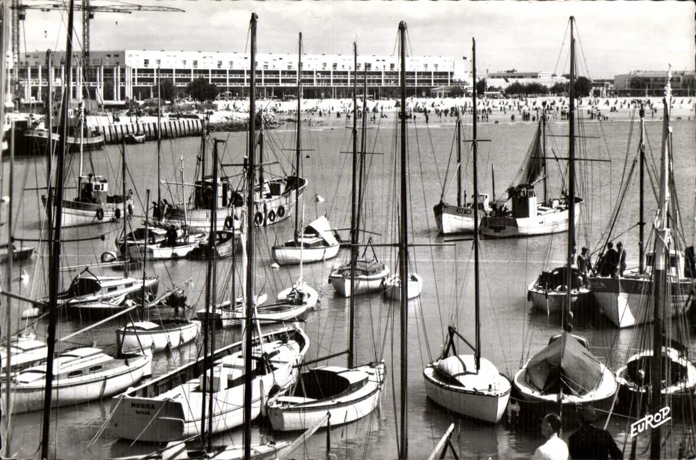 Royan (Charente-Maritime) — Vista do Fronte de Mar visto do Porto — Edição de l'Europ, Sarreguemines - Frente