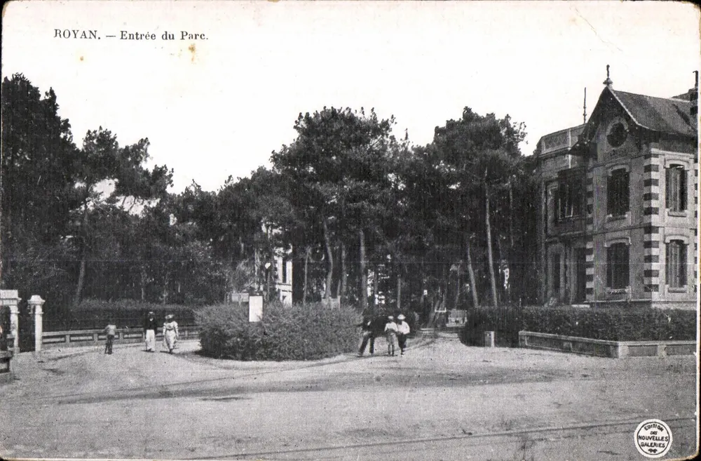 Royan — Entrada do Parque — Edição das Novas Galerias - Frente