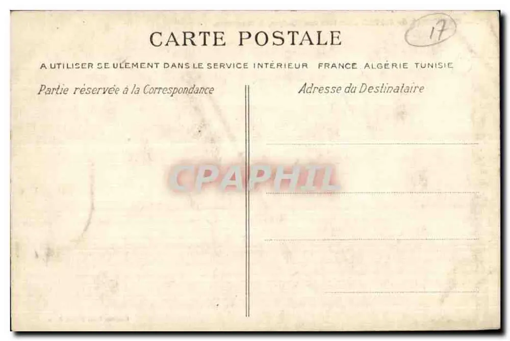 Höhlen der Roches, bei Meschers — Umgebung von Royan — Sammlung Vichy-Brillaud, Royan - Rückseite