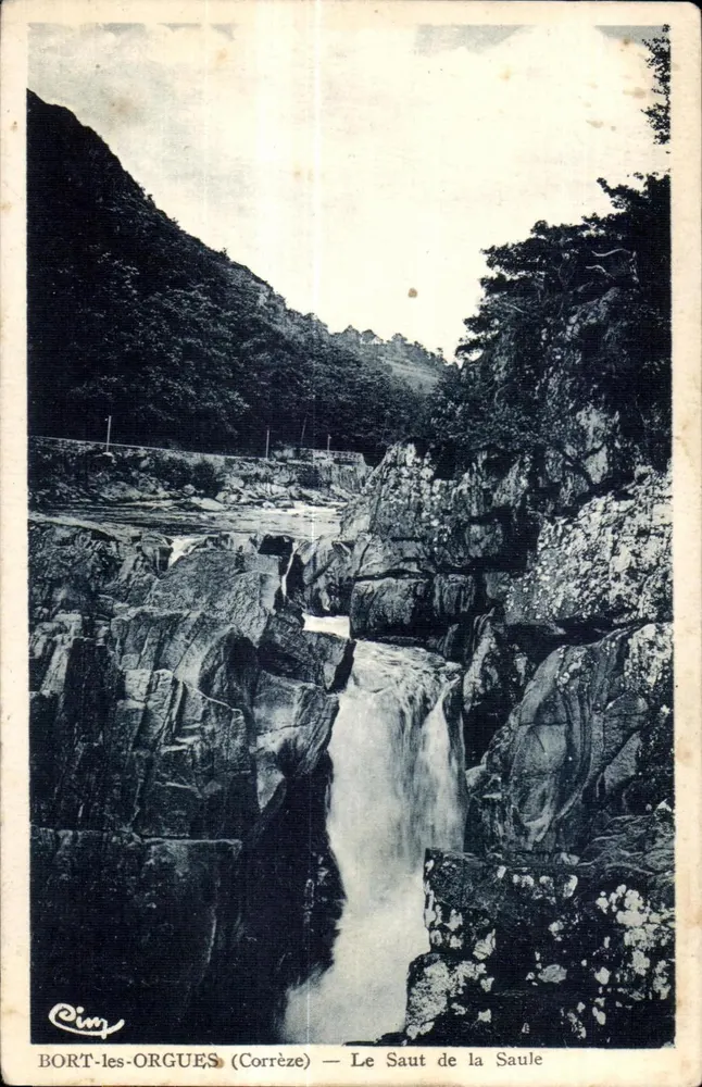 BORT-les-ORGUES (Corrèze) — Le Saut de la Saule — Cim - Vorderseite
