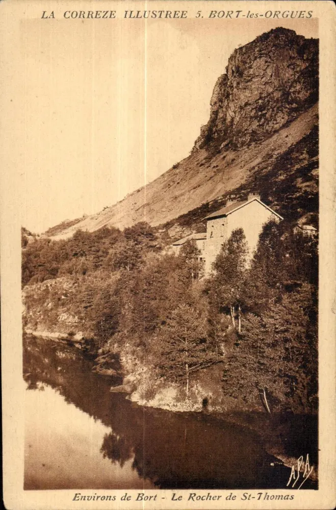 De Rocher van Sint Thomas — Omliggende gebieden van Bort — Bort-les-Orgues — LA CORREZE ILLUSTREE 5 - Voorkant