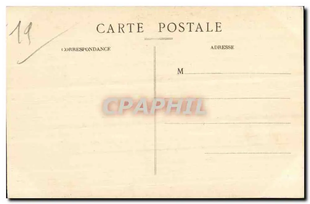 Aubazine — Cascade du Saut-de-la-Bergère — E. Petit, Brive — n° 123 - Verso