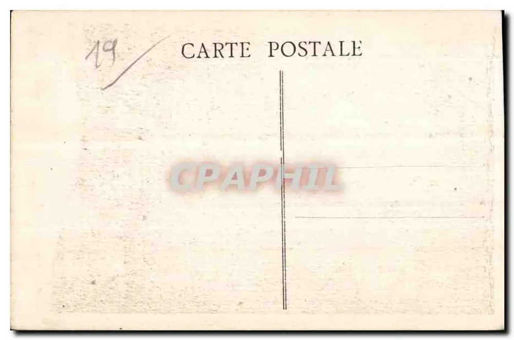 SERVIERES-le-CHATEAU (Corrèze) — Kapelle Notre-Dame du Roc — Verlag nicht sichtbar - Rückseite