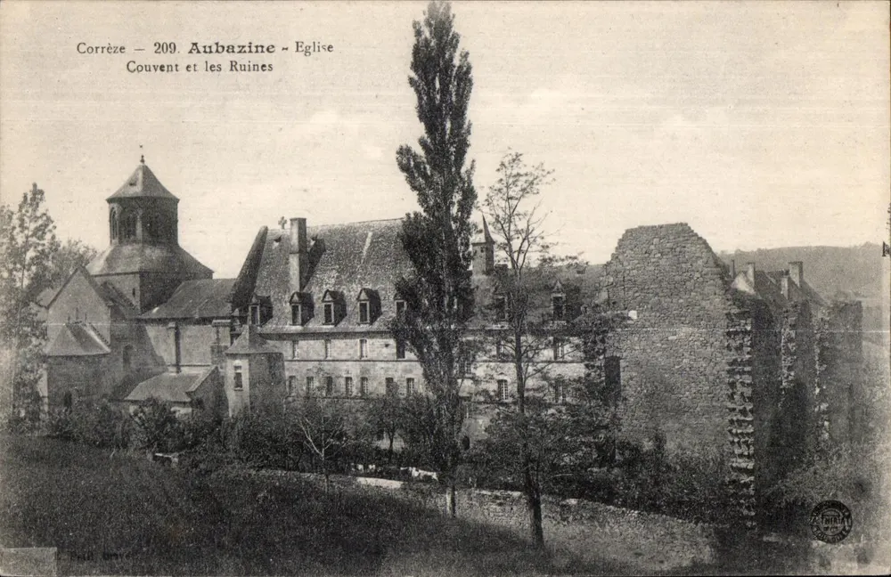 Aubazine - Konvent und Ruinen — Corrèze — 209 — Verlag P. Ballin - Vorderseite