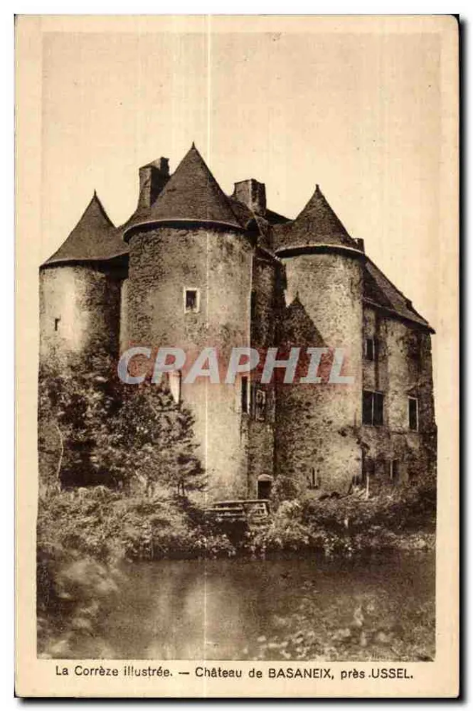 Schloss BASANEIX — nahe USSEL — La Corrèze illustrée - Vorderseite