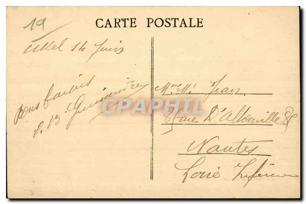 Ussel - Place Voltaire - Der römische Adler — La Corrèze illustrée, n°41 - Rückseite