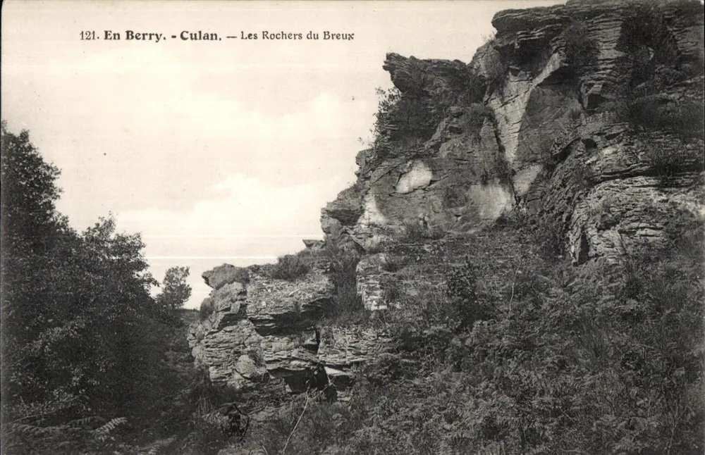 Les Rochers du Breux — Culan, En Berry — n°121 - Vorderseite