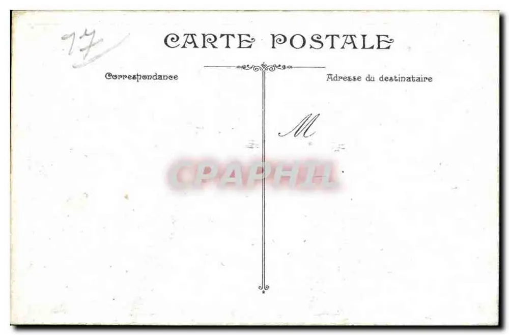 Rochefort — La Caisse d'Épargne — editore non visibile, n° di serie 2467 - Verso